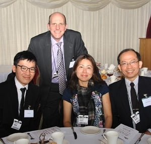 CTC student Zi Pong with Principal and family
